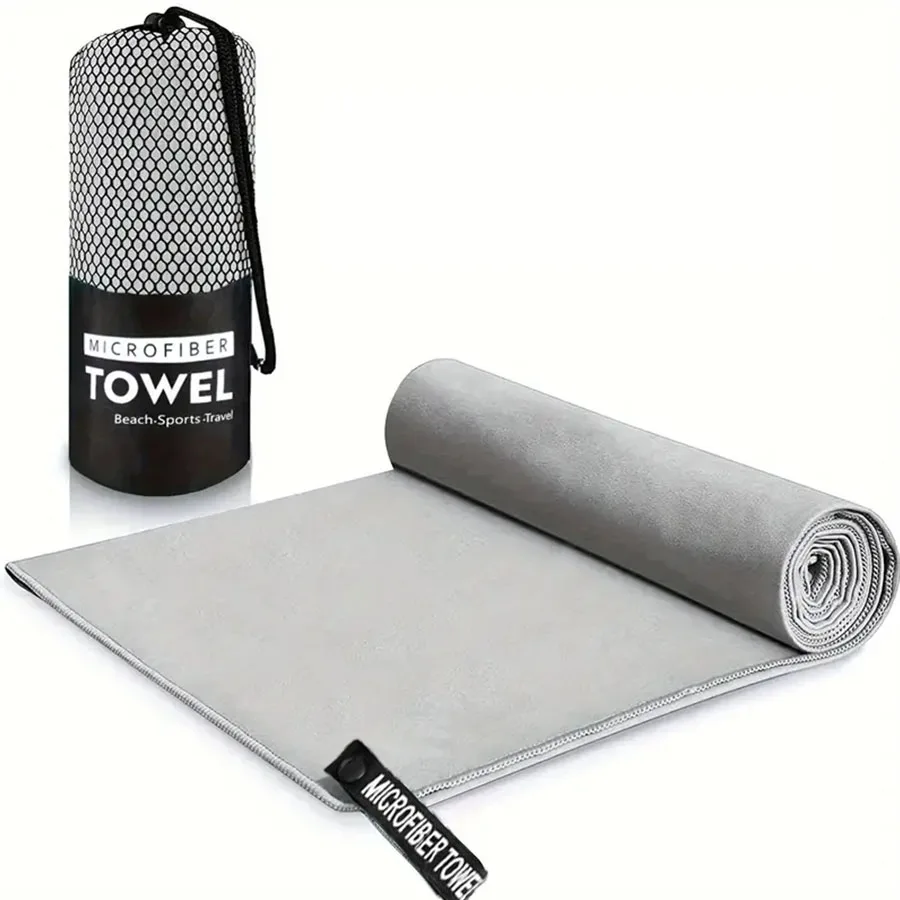 Schnell trocknendes Sporthandtuch, Schwimmen, Fitnessstudio, Fitness, schnell saugfähige Handtücher, Camping, Laufen, Schwimmen, Strand, Waschlappen – Detail 13