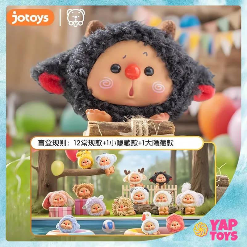 

Original Jotoys Blind Box Bear Cub Animal Party Series Mystery Box Cute Figure Desktop Ornaments Trendy Toys Cute Birthday Gift