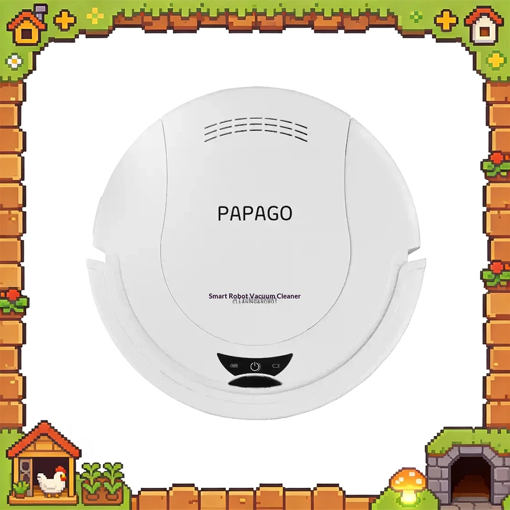 PapaGo S360 Robot Vacuum Cleaner Sweeping Suction Dragging Intelligent obstacle recognition Sweeping Robot Vacuum Hair suction