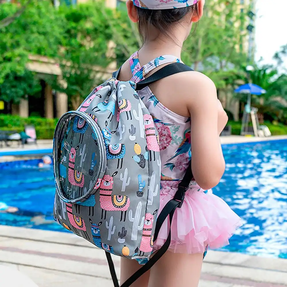 Children Swimming Backpack Large Capacity Waterproof  Shoulder Bag Fitness Backpack Kids Swim Backpack Sports Storage Bag