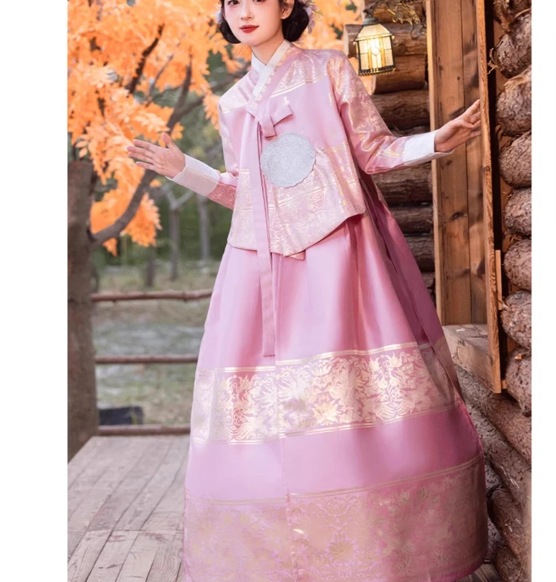 

Yanji North Korean clothing, Hanbok women's new ethnic performance costumes, adult traditional Korean court costumes