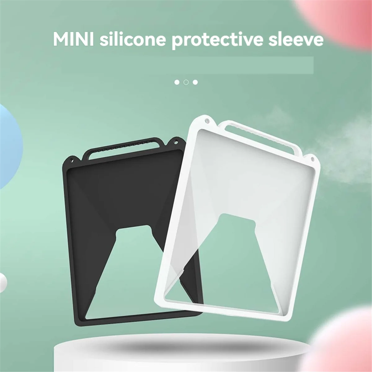 Hot! For StarLink Mini Silicone Protective Cover Anti-Collision, Anti-Skid Design for Enhanced Protection White