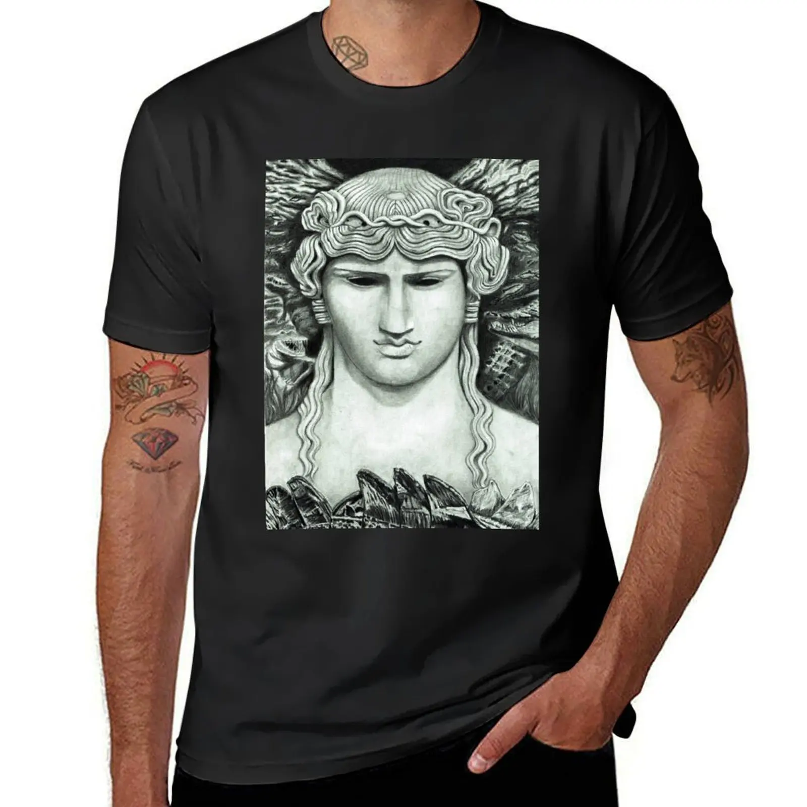 Antinous in the Nile T-Shirt hippie clothes new edition plus sizes mens t shirts pack