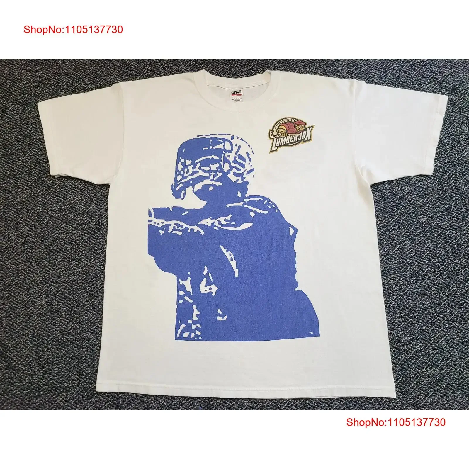 Portland Lumberjacks T Shirt Rugby Size XL vintage Washed Comfortable fashion graphic homme Breathable Versatile Unisex