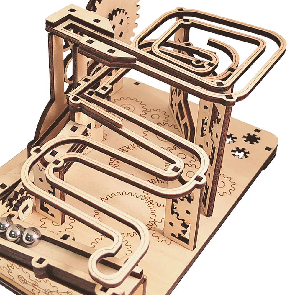 Puzzle dla dzieci Puzzle 3D DIY Rzutnik kamienia Ręczny montaż Zabawka Mechaniczny model toru — zdjęcie 6