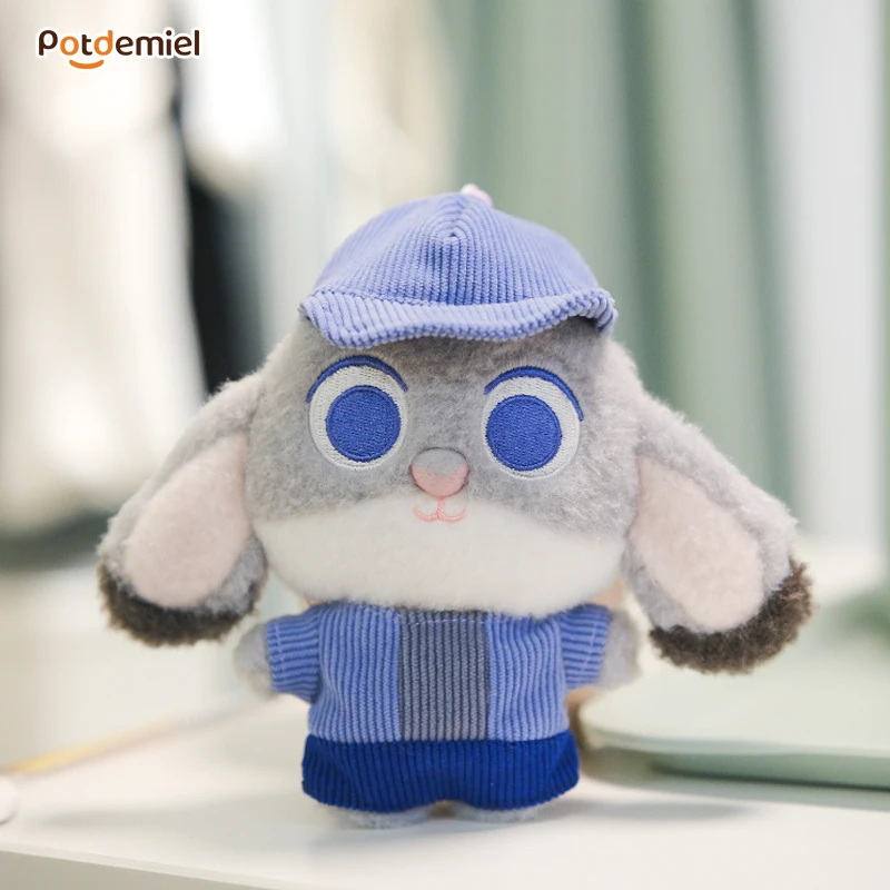 ポットデミエル ズートピア ジュディ ニック ぬいぐるみ ソフト キュート 動物フィギュア コレクション バッグチャーム ぬいぐるみ ギフトバッグ ペンダント