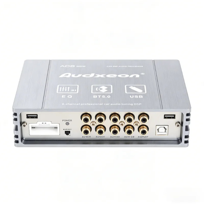 High Standard Windows/Android App Tuning Method Mono Car Audio Amplifier With 8 Channels