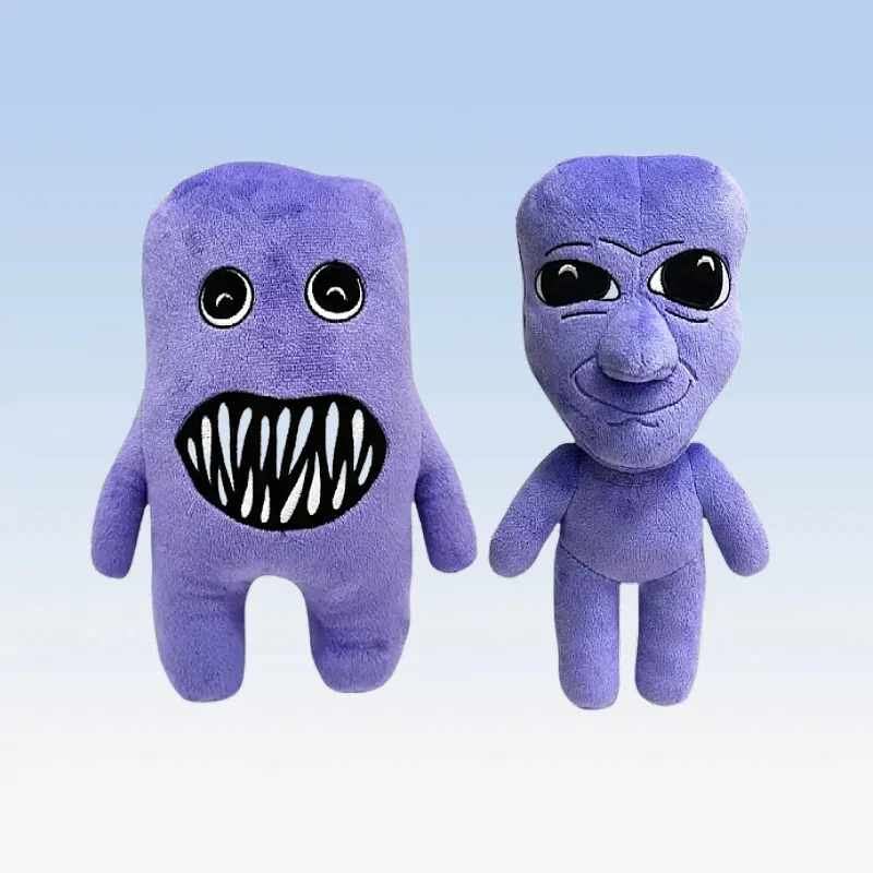 

Ao Oni Plush Toy Purple Demon Monster Stuffed Doll Cartoon Game Soft Plushie for Kids Fans Collection Home Decor Halloween Gift