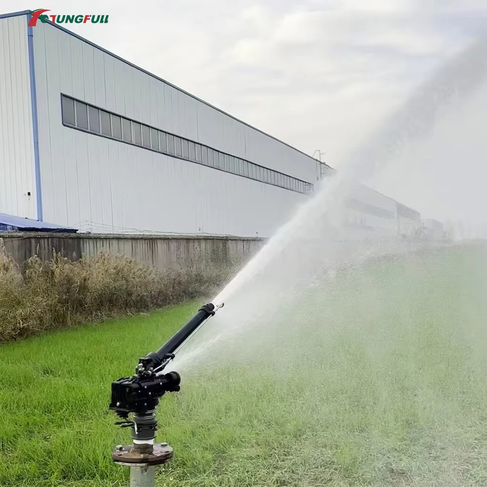 0-48° Automatic Rotating Turbine Sprinkler Adjustable Spray Gun Agricultural Landscape Irrigation Water Sprayer For Garden Farm view 5