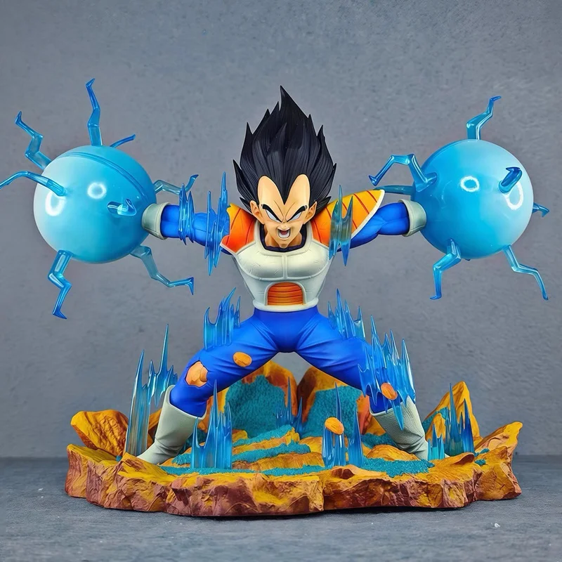 

22 см Majin Vegeta Final Explosion Dual Blast Фигурка - Dragon Ball Z ПВХ Статуя Модель Коллекционная Супер Сайян Аниме Фигурка Игрушки
