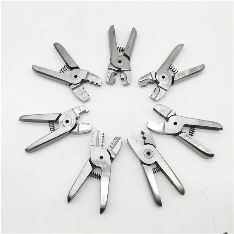 S-Shaped Pneumatic Scissors Shears Cutter Head  Air Nipper Metal Cutter blade Tool Part  S4 S5 S7P S20 For HS-10T HS-20T HS-35P