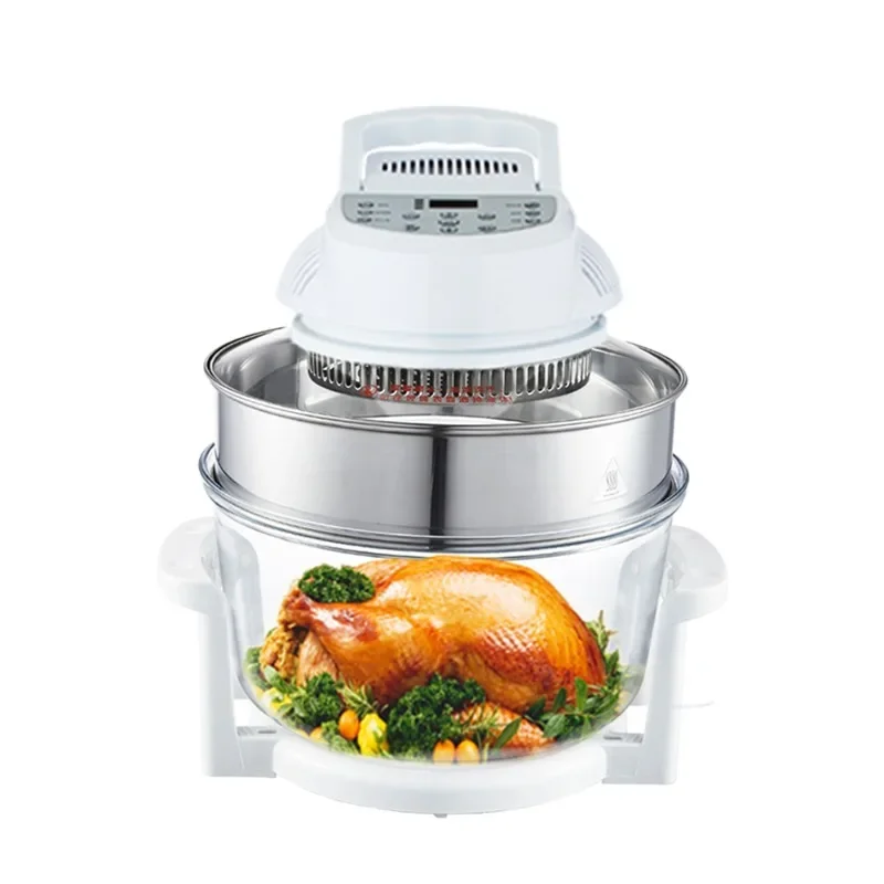 Household new no-turn-over intelligent large-capacity multi-function oil-free oven air fryer