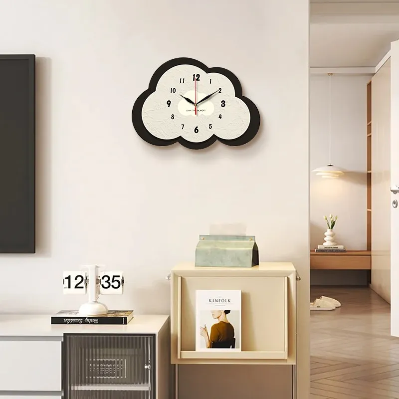 Y*-Luxury Modern Clock Wall Living Room Digital Restaurant Bedrooms Creative Wall Clocks Design Horloge Murale Room Decorations