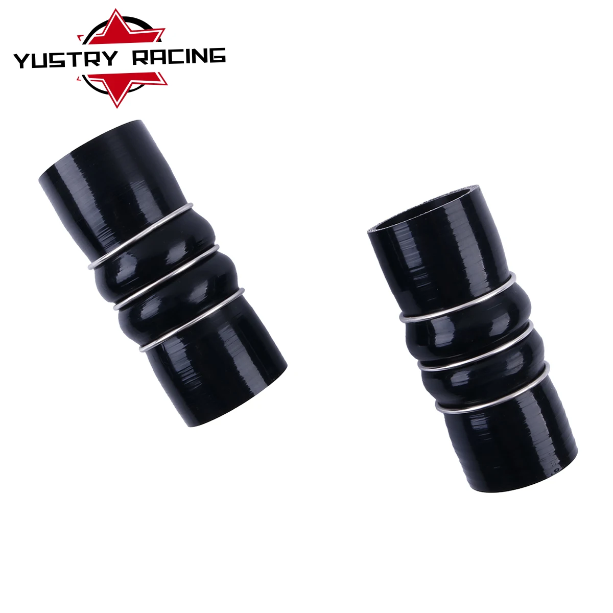 A Pair Of Silicone Intercooler Turbo Hose Kit Pipe For Ford Transit Connect 1.8 TDCi