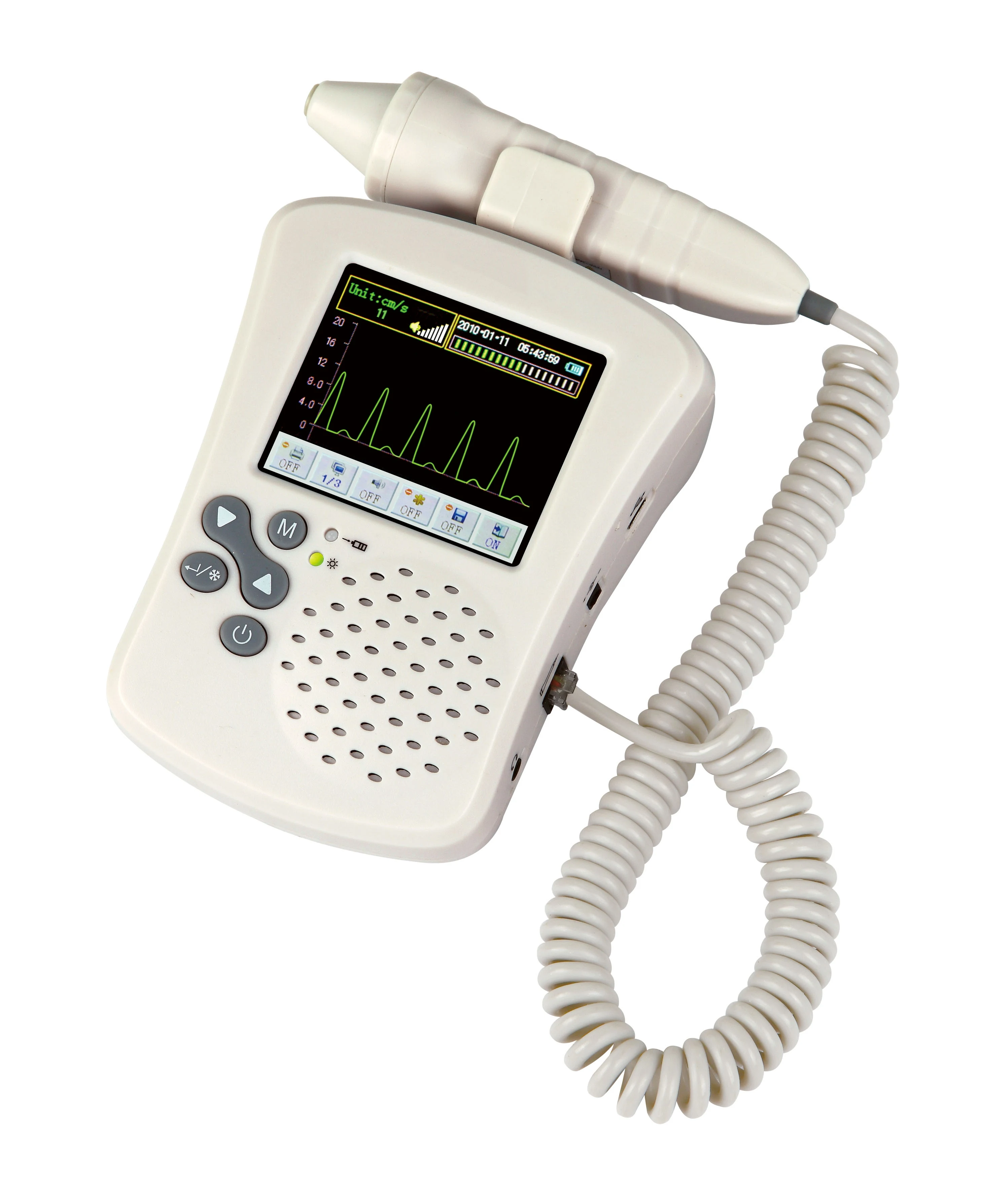 Medical Portable Vascular Doppler Ultrasonic Scanner Vascular Doppler For Hospital Clinic And Home Use