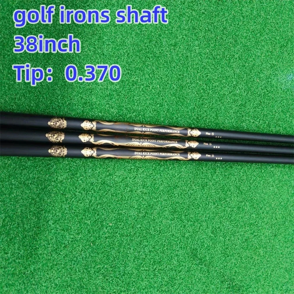 

Golf Irons Shaft, Wedges Shaft, I.H.A Tiffany black/Rose gold Color, 39inch, S/SR/R Flex, Shaft Tip size