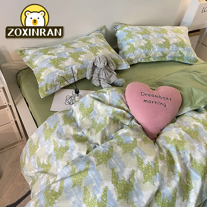 

Bedclothes Bedding Set Duvet Cover Comforter Sets Bed Sheet Set A Set of Bed Linen... Bed Linen 2 Person ...Nordic Covers for