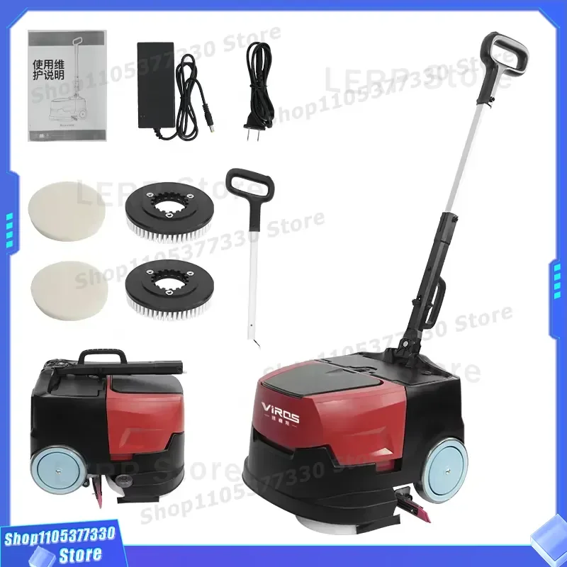 Cordless Lithium Battery Handheld Floor Scrubber Electric Dryer for Corner Cleaning Commercial Grade Hard Surface Cleaner