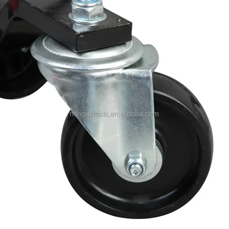 Outras rodas Pneus e acessórios Carrinho de roda de carro Jack MR8016 1500lbs Assento móvel de carro com CE, rolo de PC e roda de nylon