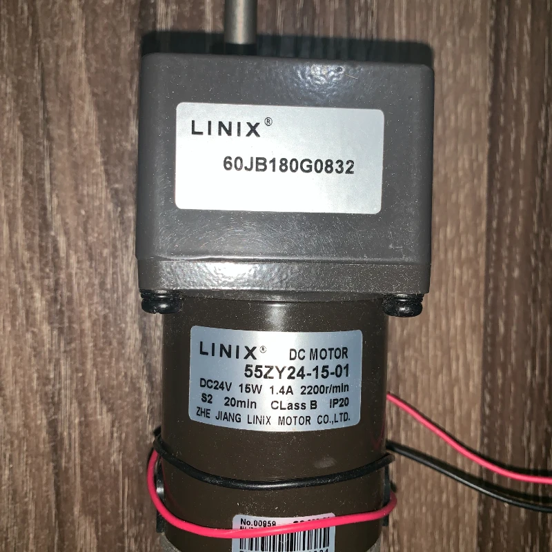 

Deceleration LINIX DC Gear Motor 55ZY24-15-01 5G 7.5G 10G 12.5G 15G 18G 20G 25G 30G