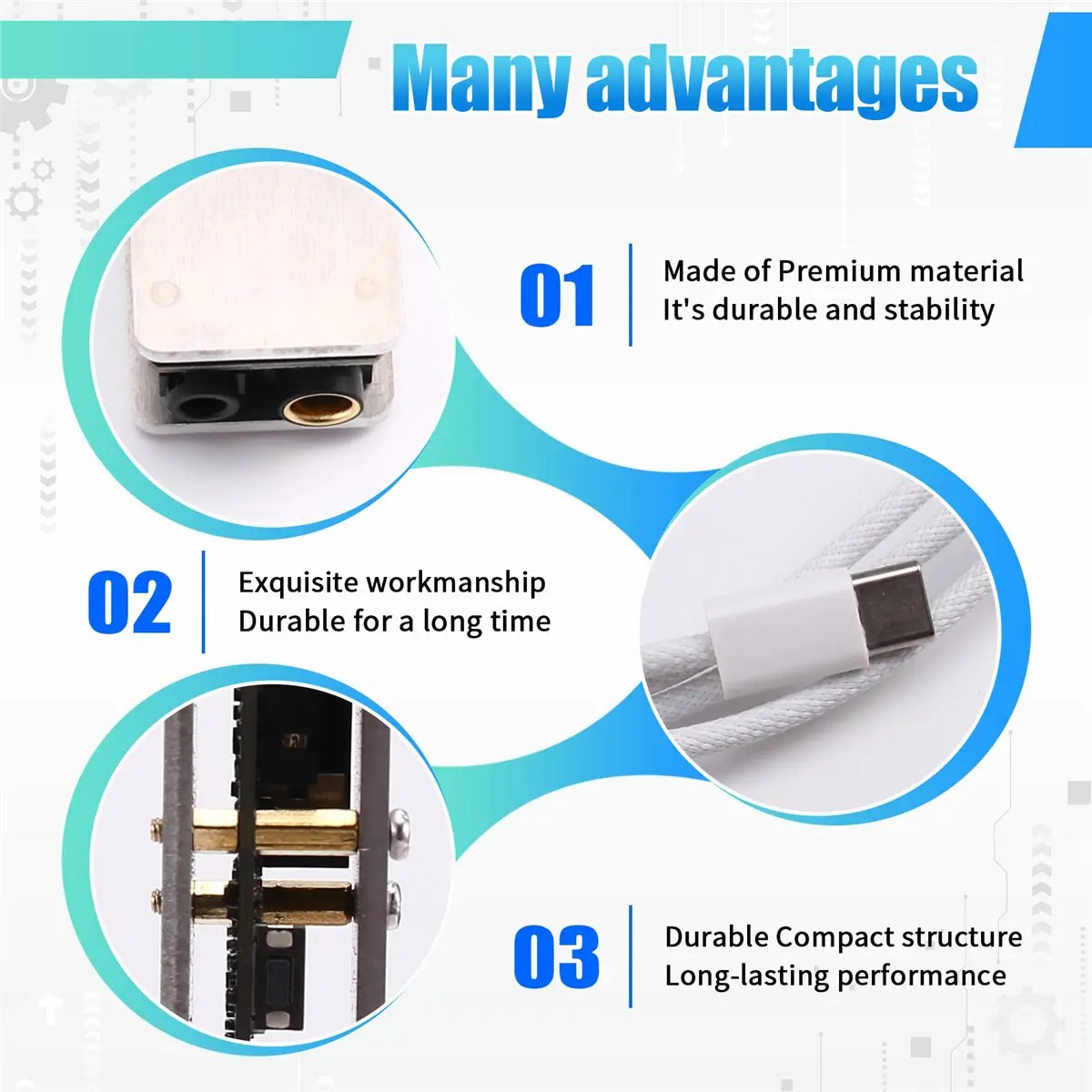 OKgood Dual CS43198 Decoding Earamp Full Balance True 4.4mm + 3.5mmPCM768KDSD256 Hard Solution Small Tail(Type-C)