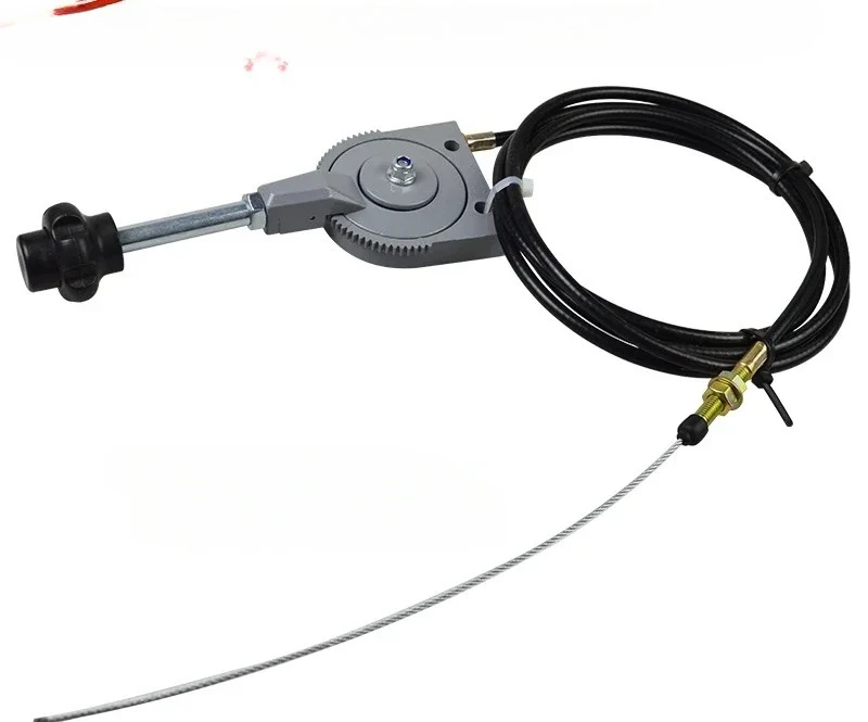

Sprinkler/agricultural vehicle diesel/generator modification fixed speed manual throttle cable controller