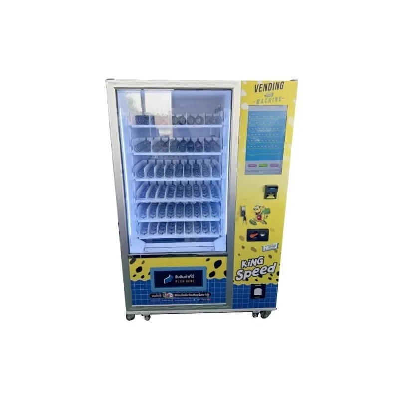 

Custom Design 21.5" Digital Touch Screen Vending Machine Automaten Refrigerated Snack and Drink Vending Machine