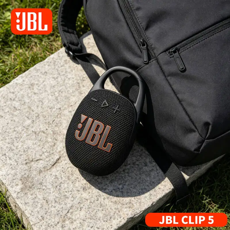 

Pure New Original JBL Clip 5 Portable Travel Bluetooth Speaker Portable Mountable Design Waterproof Dustproof Music Box