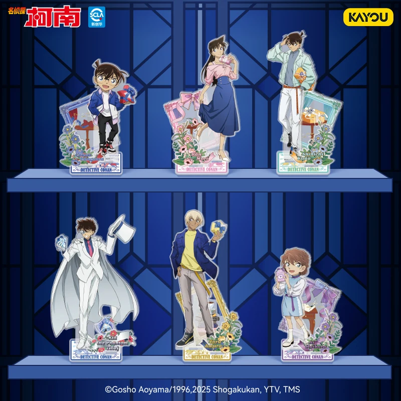 In Stock Card Game Detective Conan Mystery Shadow Gilded Edition Official Peripheral Acrylic Stand Ornament Collection Gift