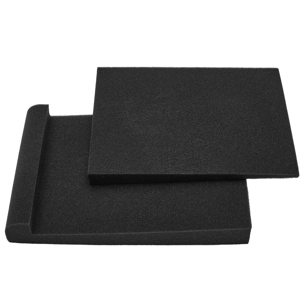 1 Set Sponge Pads For Studio Monitor Isolation Speaker Acoustic Foam Pads Anti-shock Home Desktop Speakers Isolation Panels