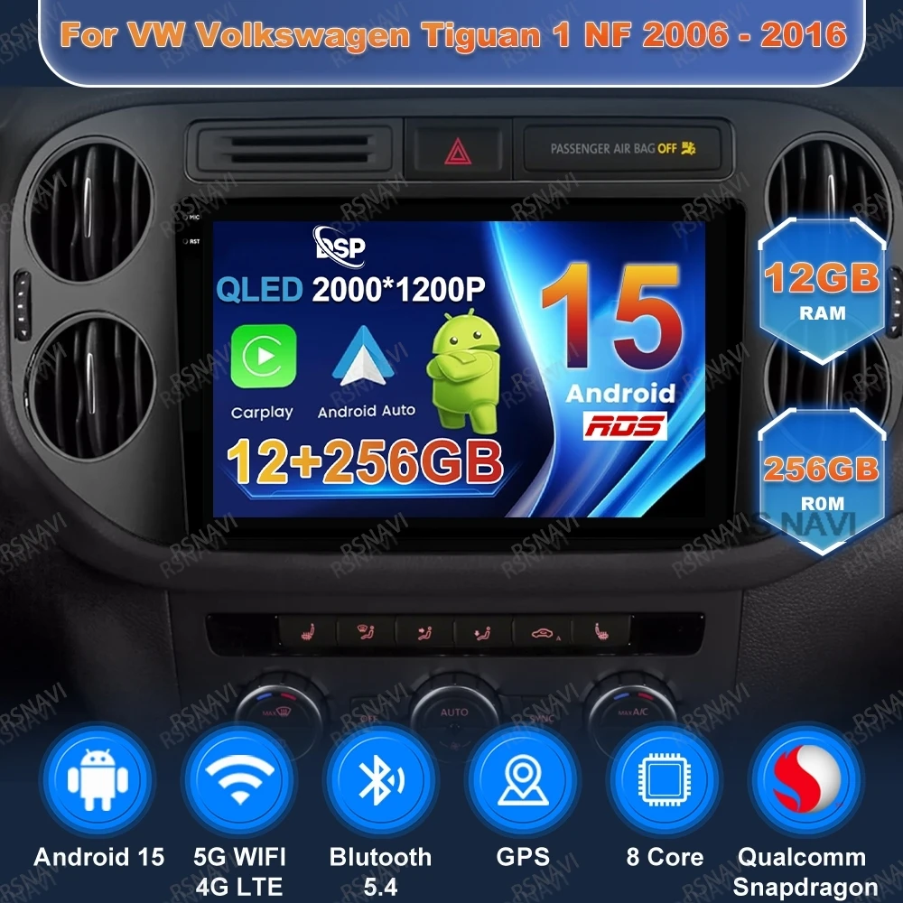 Android 15 Car Radi…