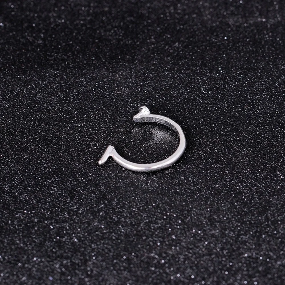 Creative Nail Ring Wedding Rings Resizable Funny Rings for Scary Nails Ring Props