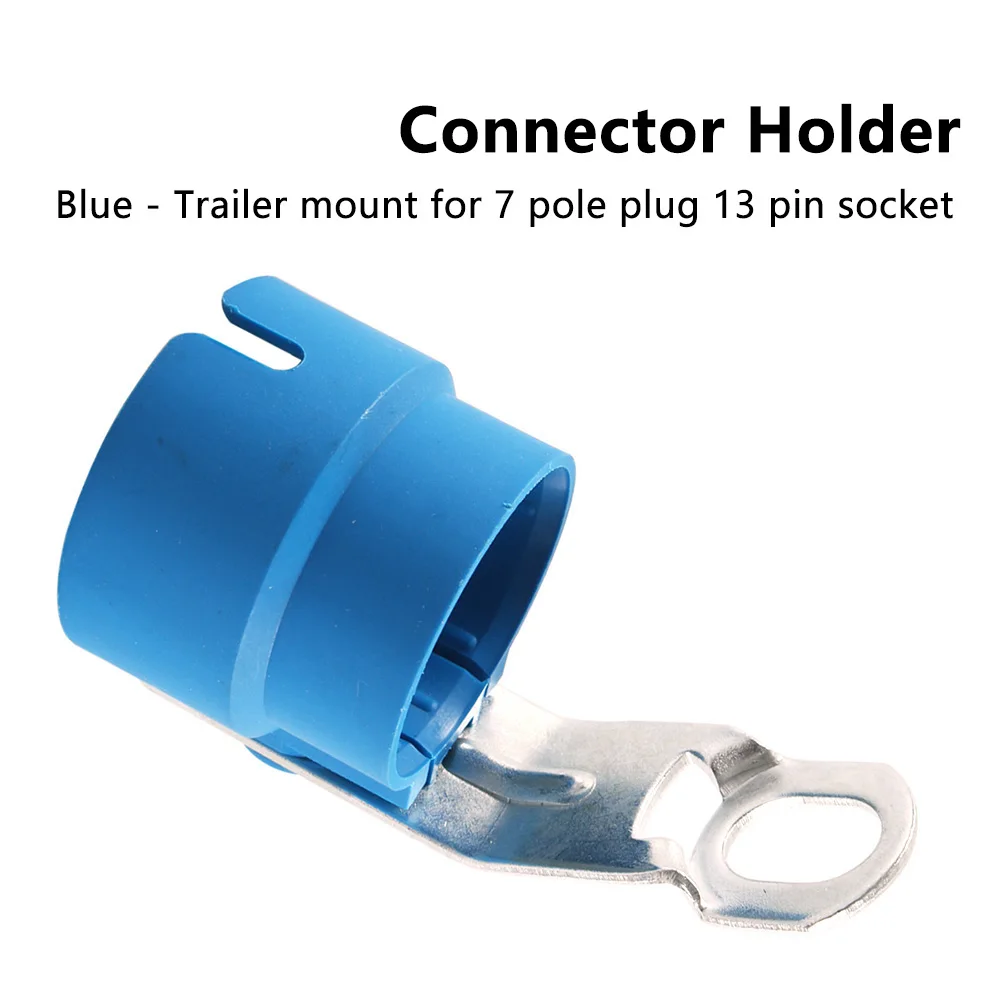 Parking Cover Trailer Plug Holder ABS Accessory Bracket Fixed Trailer Connector For 7 And 13 Pin Trailer Plugs