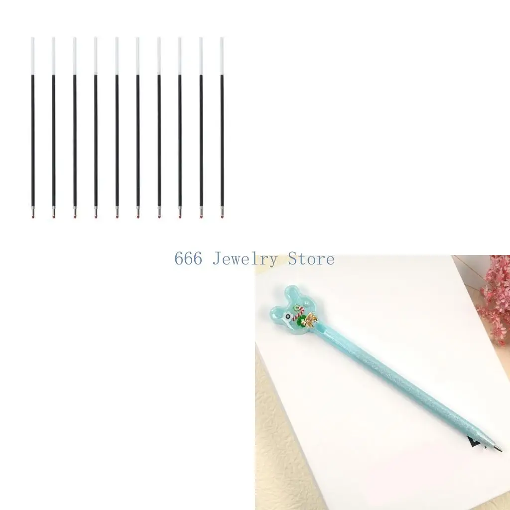 F2TD Animals Star Moon Heart Ballpoint Pen Silicone Molds for Resin Crafts Making