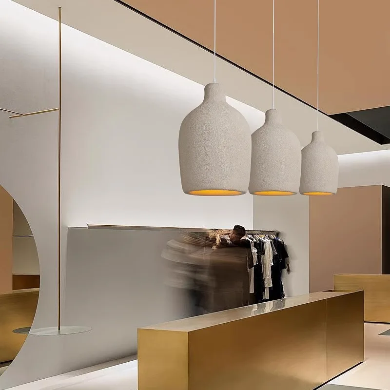 وابي سابي سقف LED الثريا الشمال قلادة ضوء لغرفة المعيشة الطعام غرفة نوم لوفت 2025 نموذج جديد مصمم مصباح معلق #5