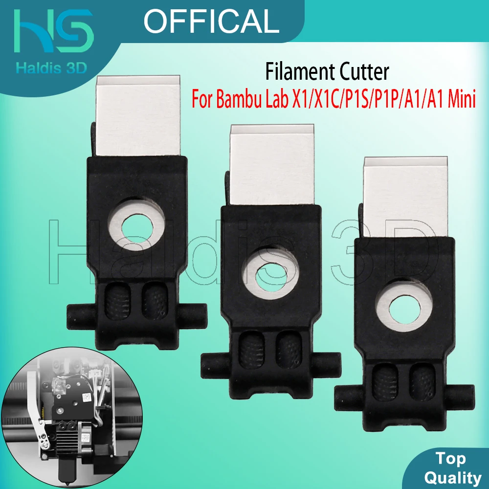 

Лезвия для резки нити для Bambu Lab X1/X1C/P1S/P1P, запасная часть для резки нити для Bambulab A1/A1 Mini 3D-принтер