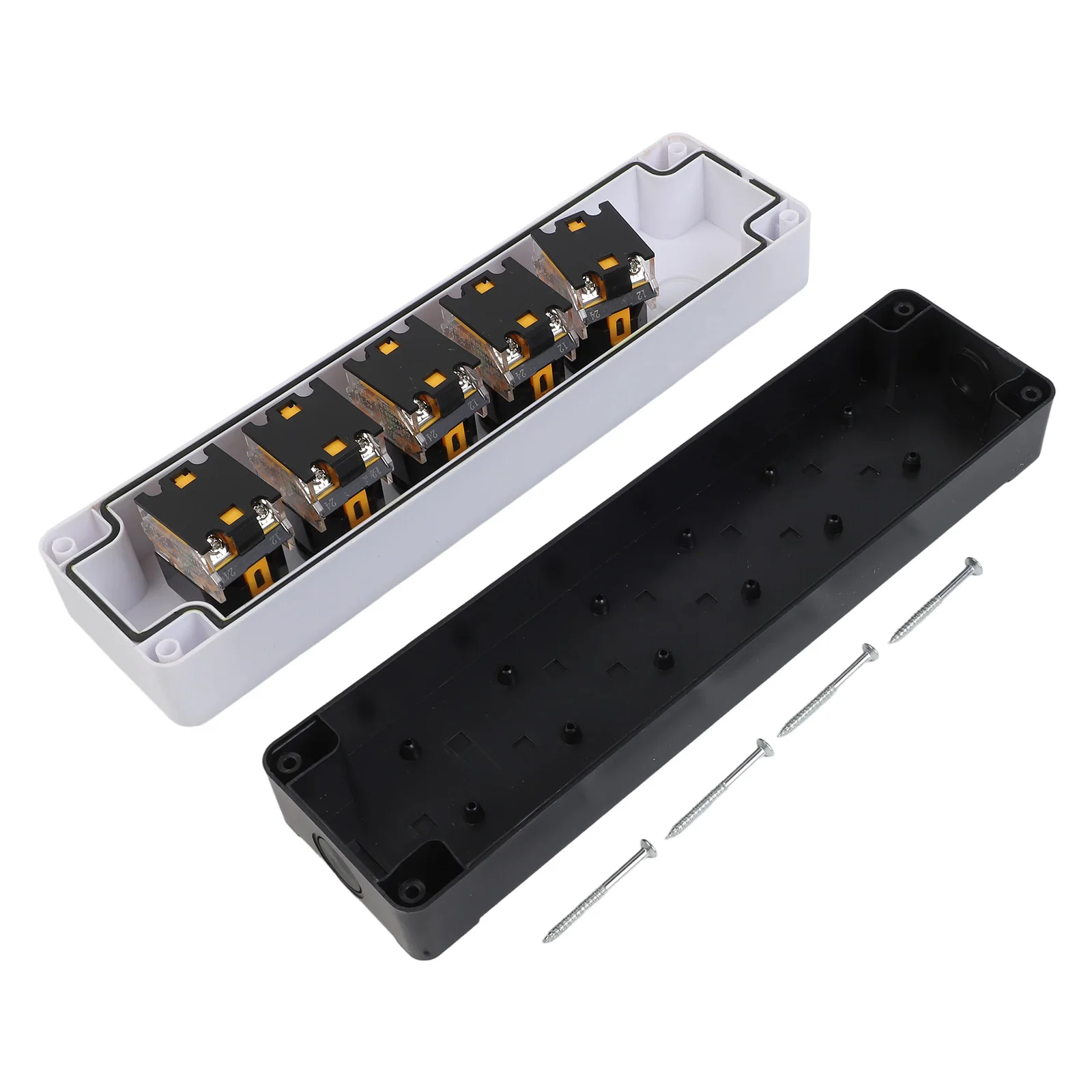 

22mm Push Button Switch Control Box with IP65 Waterproof Rating Self Reset and Self Locking Modes Anti Rust and