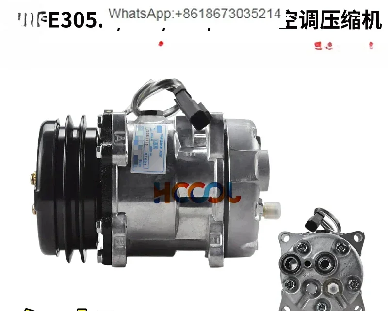 Excavator Parts E305.5E2 306E2 308E2 307E2 Air Conditioning Compressor, Air Conditioning Pump