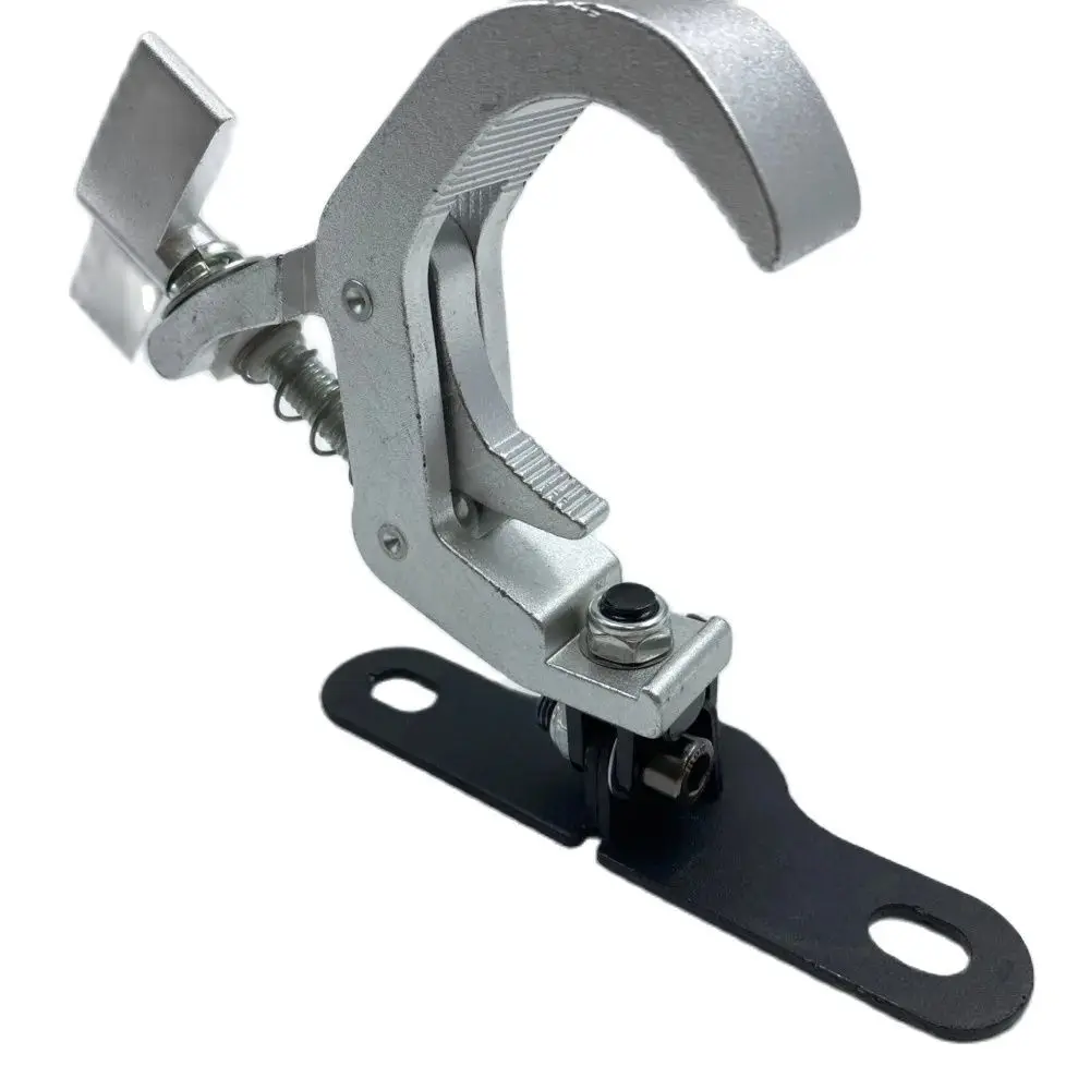 Aluminum Fold Clamp 105-115mm Pitch Bracket For LED Moving Head Beam Lighting Truss Mount Clamp Hooks Mobile DJ Stage Para Luces