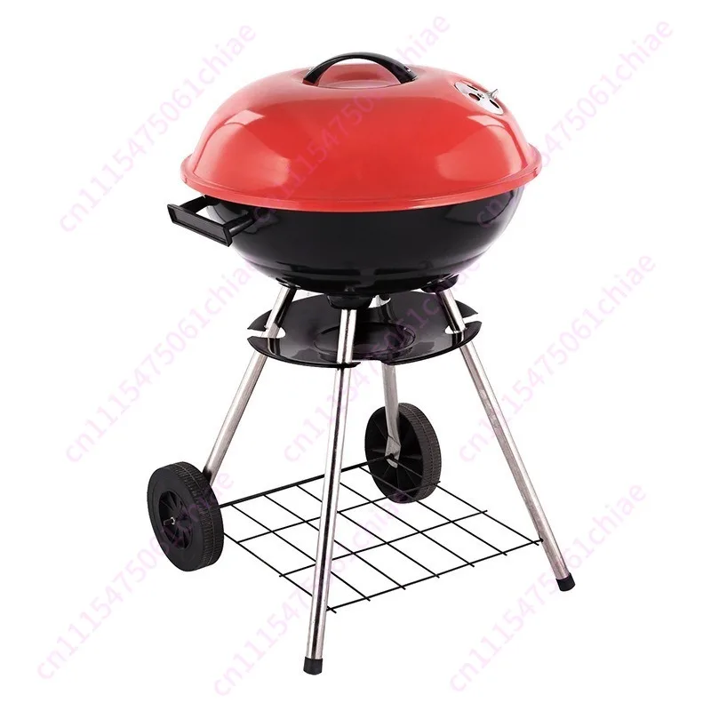 Four-legged Grill Outdoor Grill Round Grill Charcoal Grill Tools