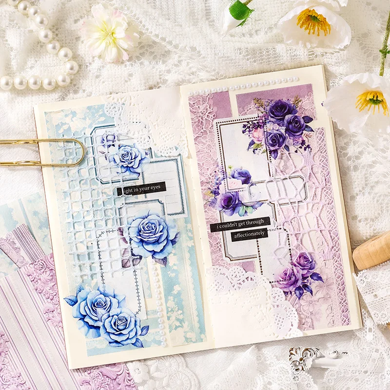 

30pcs/lot Memo Pads Sticky Notes Weaving Dream Lace diary Scrapbooking Stickers Office School stationery Notepad