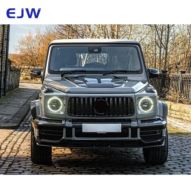

High Quality K-Type Carbon Fiber Engine Hood For Mercedes Benz G-Class AMG W464 New Condition Full Muscle Feel