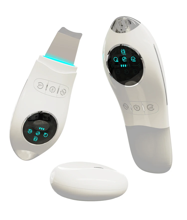 スマートライブラリーディープクリーニング充電式家庭用ソニックフェイシャルスパチュラピーリングマシン黒ずみ除去フェイス超音波スパチュラ