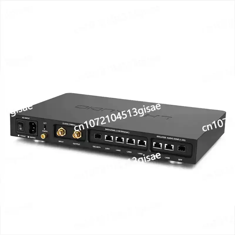 LHY AS8 Pro Flagship Audio HIFI Heating Switch 2.5G 10G Optical Isolation OCXO Clock