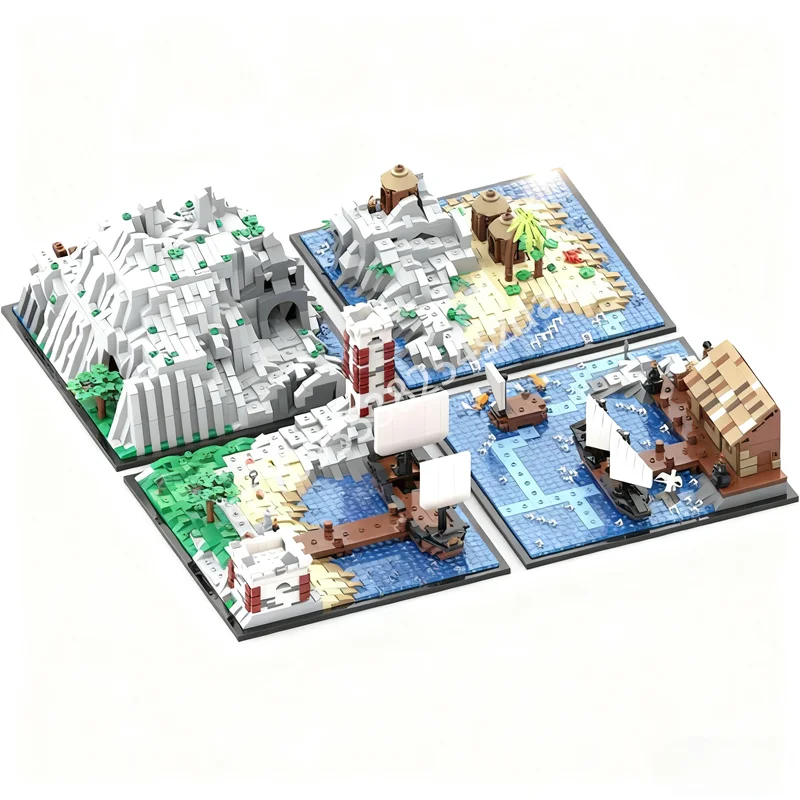 

5546pcs MOC Legendary Heroica Series 1 Gamesed Model Building Blocks Construction DIY Education Christmas Gift Brick Toys Kids