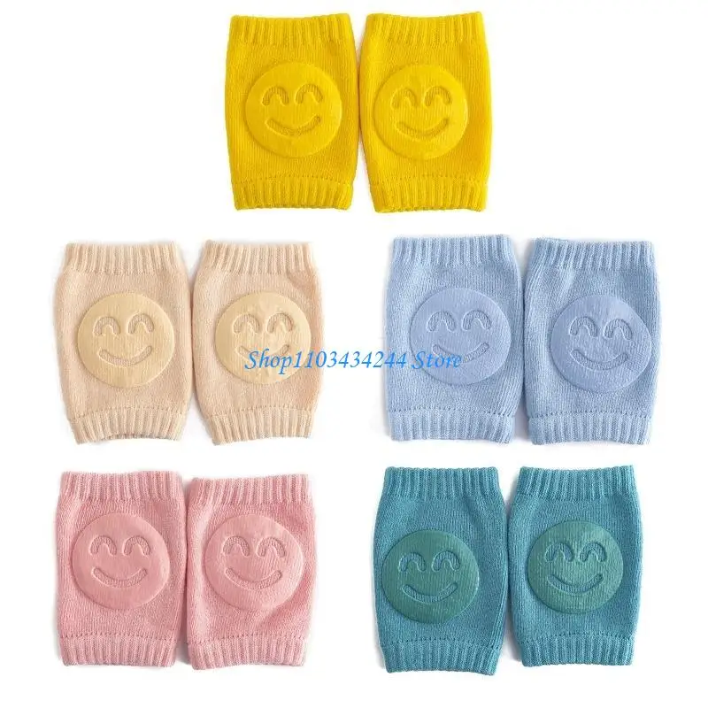 1 Pair Baby Crawling Anti-Slip Kneepads Infants Safety Elbow Cushion Toddlers Leg Warmer Knee Support Protector Kneecap