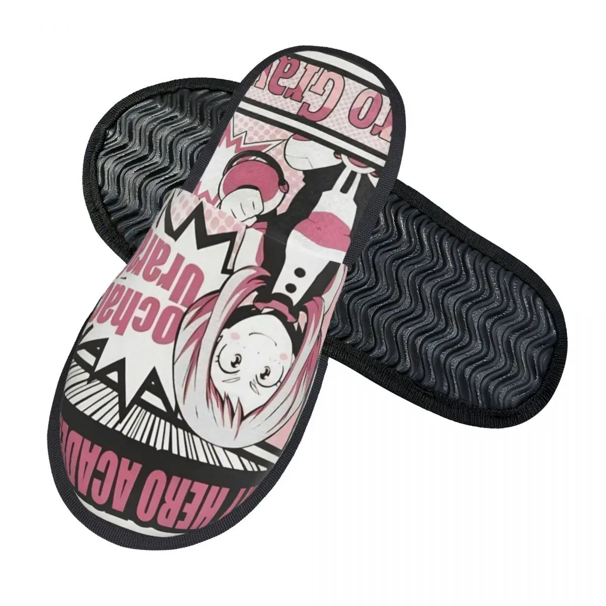 My Hero Academias House Slippers Anti Slip Cozy Memory Foam Slides Indoor