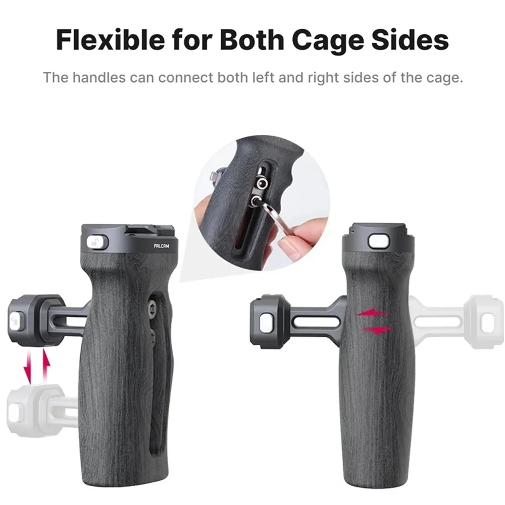 Falcam F22 Quick Release Handle Grip 1/4 Screws For A7III A7II A6400 A6300 DSLR Gopro Photography Accessories Cage Side Handle