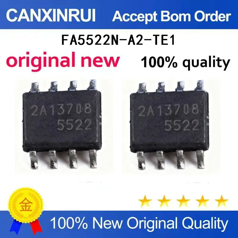 

(5-100 Pieces) Brand new FA5522N-A2-TE1 FA5522N FA5522 silk screen 5522 SOP8 chip