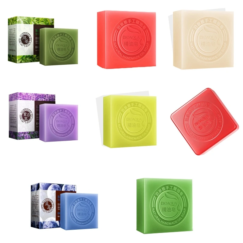 Мыло для лица и мыло для ванн, органические эфирные масла, подарок ручной работы для женщин и мужчин, дропшиппинг